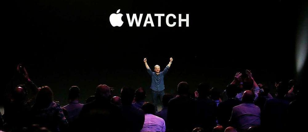 Die Präsentation der neuen Apple Watch und alle flippen aus. 
