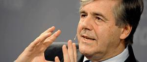 Der ehemalige Deutsche Bank-Chef Josef Ackermann diskutierte bei Günther Jauch mit Daniel Cohn-Bendit.