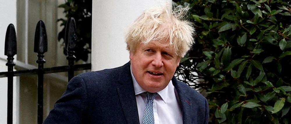 Der britische Ex-Premierminister Boris Johnson wird Kolumnist der Boulevardzeitung „Daily Mail“ (Archivbild).