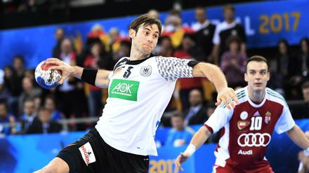 Handball: WM, Deutschland - Ungarn.