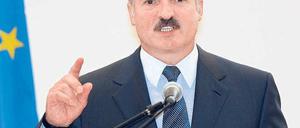 Wie lange noch „Väterchen“? Der weißrussische Präsident Lukaschenko. Foto: dpa