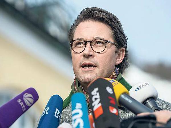 CSU-Generalsekretär Andreas Scheuer wird Polenz begleiten.