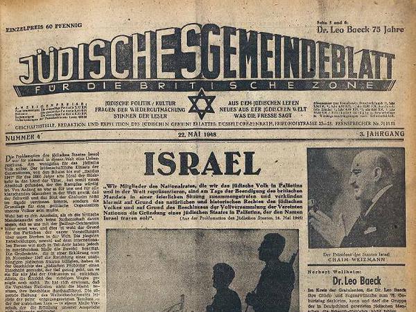 Das "Jüdische Gemeindeblatt"