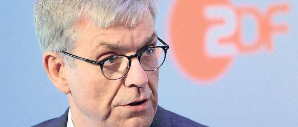 ZDF-Intendant Thomas Bellut sagt, die eingesparten Olympia-Millionen müssen nicht notwendigerweise in die Sport-Berichterstattung fließen