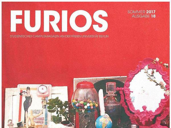Die Studentenzeitung „Furios“ erscheint an der FU Berlin. Die Auflage beträgt 5000 Exemplare.