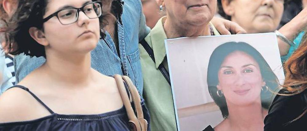 Im Visier. Der Mord an der Bloggerin Daphne Caruana Galizia im Oktober 2017 hat gezeigt, welcher Gefahr sich Investigativjournalisten in vielen Ländern aussetzen.