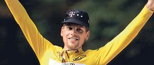 Auf dem Olymp. Jan Ullrich gewann 1997 die Tour de France. 