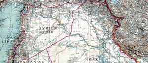 Teile und herrsche. Nördlich der Sykes-Picot-Linie war das Einflussgebiet der Franzosen, südlich das der Briten. 