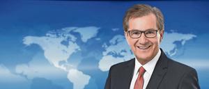 Chefsprecher Jan Hofer kann sich freuen: Die "Tagesschau" um 20 Uhr hat fast zehn Millionen Zuschauer.