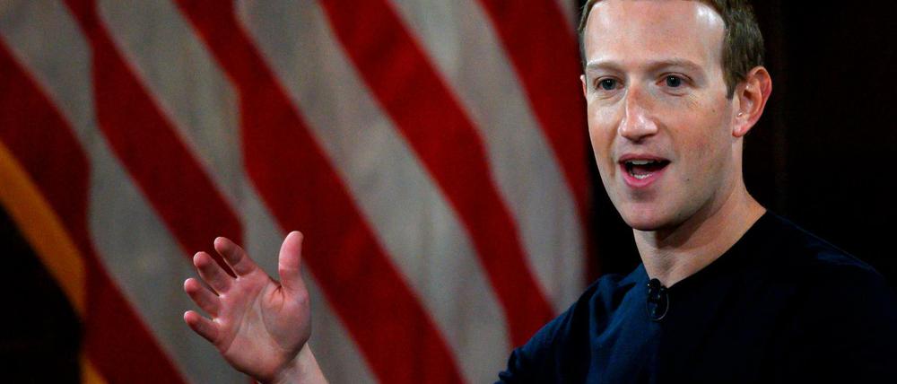 Welches Vertrauen wird Nachrichten in Sozialen Netzwerken wie Mark Zuckerbergs Facebook entgegengebracht? Foto: AFP