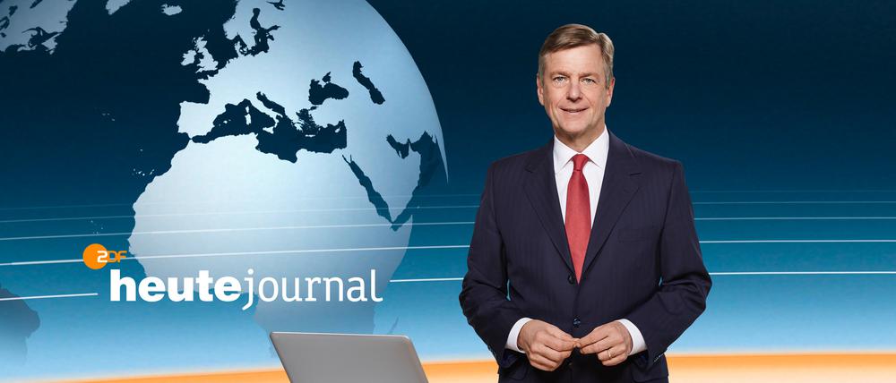 Schluss beim „heute-journal“: Claus Kleber auf einem undatierten Foto der Sendung