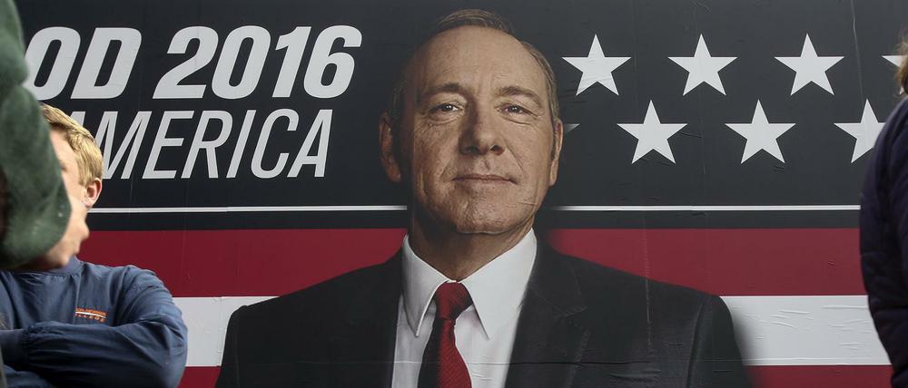 Underwood for President: In der vierten Staffel von „House of Cards“ stellt sich Frank Underwood (Kevin Spacey) den amerikanischen Wählern.