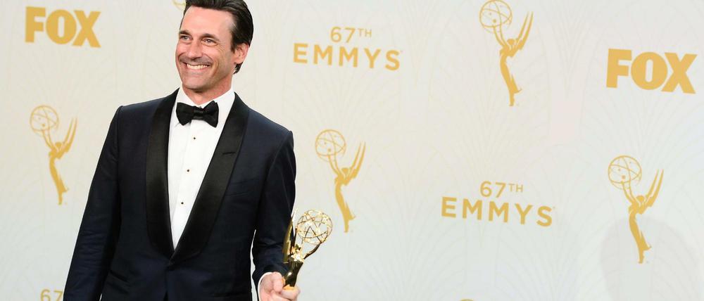 "Mad Men"-Star Jon Hamm gewinnt einen Emmy.