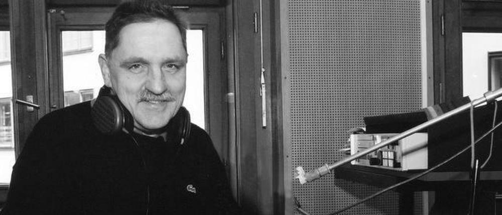 Mit 71 Jahren gestorben: RBB-Moderator Bernhard Morbach war eine prägende Stimme des RBB-Kulturradios.