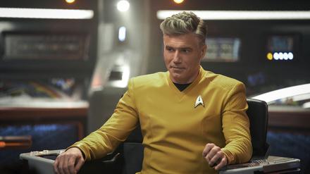 Hat das Kommando auf der Enterprise: Captain Christopher Pike (Anson Mount). 
