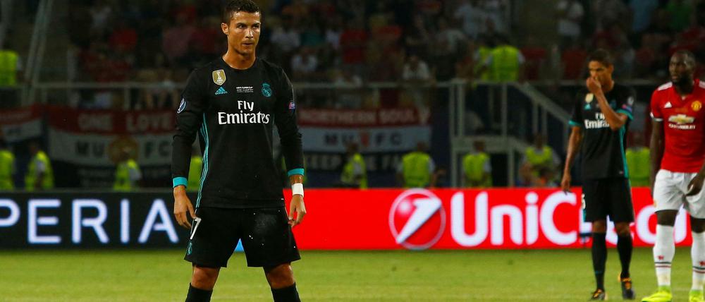 Nichts Neues von CR: Christiano Ronaldo in seiner typischen Ich-schieß-dich-tot-Haltung. 