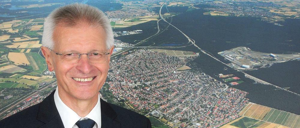 Dieter Gummer, 67, ist seit 2004 Oberbürgermeister von Hockenheim. 