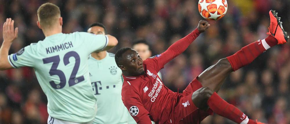 Rekordquote: Liverpool-Spieler Naby Keita in Aktion gegen den FC Bayern.