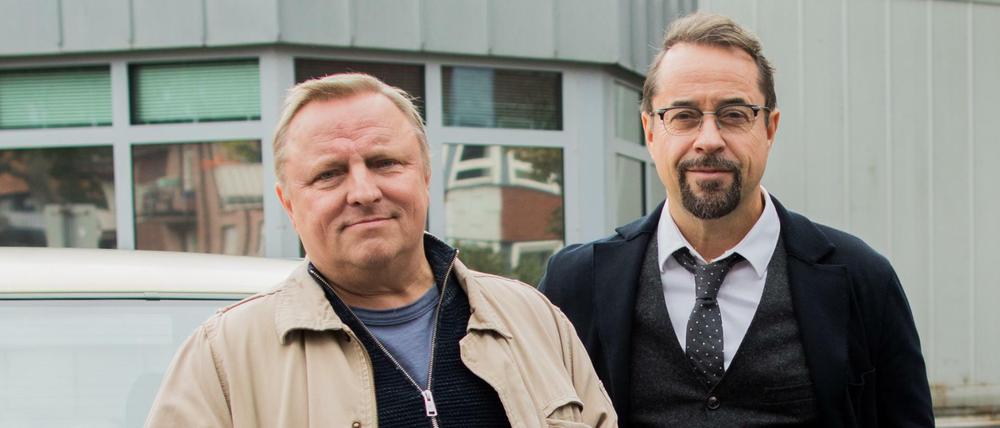 Auch 2019 die Nummer eins, der "Tatort" mit Axel Prahl als Kommissar Thiel (links) und Jan Josef Liefers als Professor Karl-Friedrich Boerne.