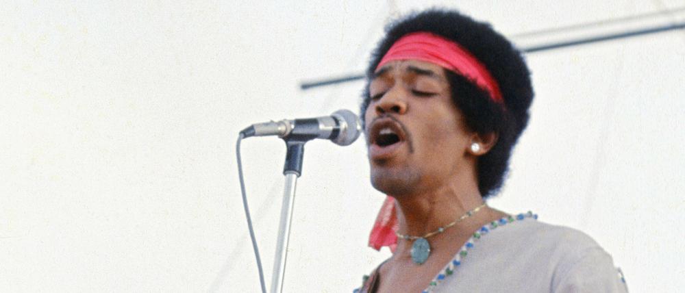 Auch heute noch Gänsehaut-Feeling: Jimi Hendrix’ Improvisation von „The Star-Spangled Banner“ am Schlusstag des Woodstock-Festivals von 1969.
