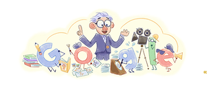 Google-Doodle zu Ehren von Yoram Gross.