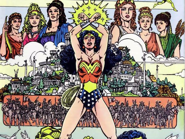 Wonder Woman, gezeichnet von George Pérez.
