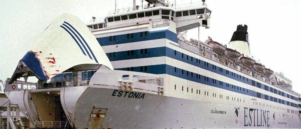 Im Jahr 1994 havarierte die estnische Ostsee-Fähre „Estonia“ vor der Südküste Finnlands. 