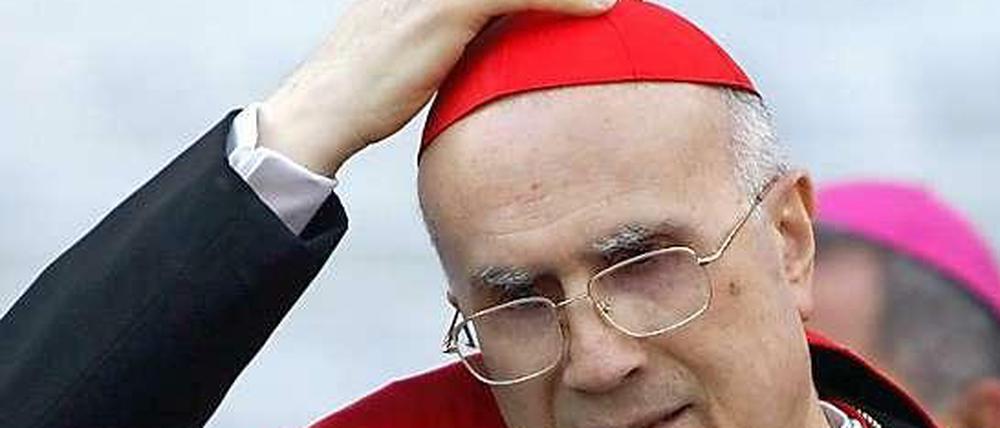 Der frühere Kardinalstaatssekretär Tarcisio Bertone