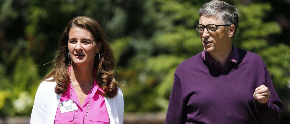 Bill und Melinda French Gates in 2015