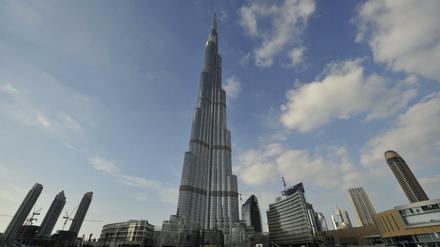 Höchstes Gebäude der Welt - Burj Khalifa.