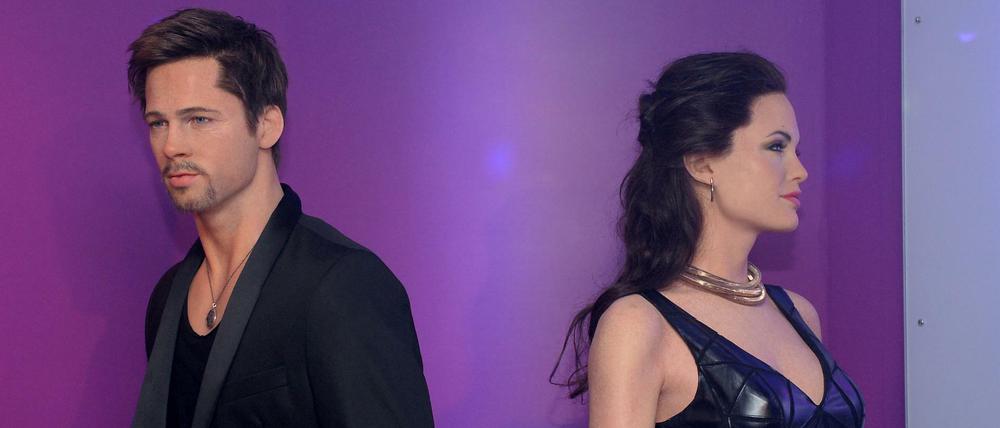 Angelina Jolie und Brad Pitt wurden bei Madame Tussauds in Berlin auseinandergestellt. 
