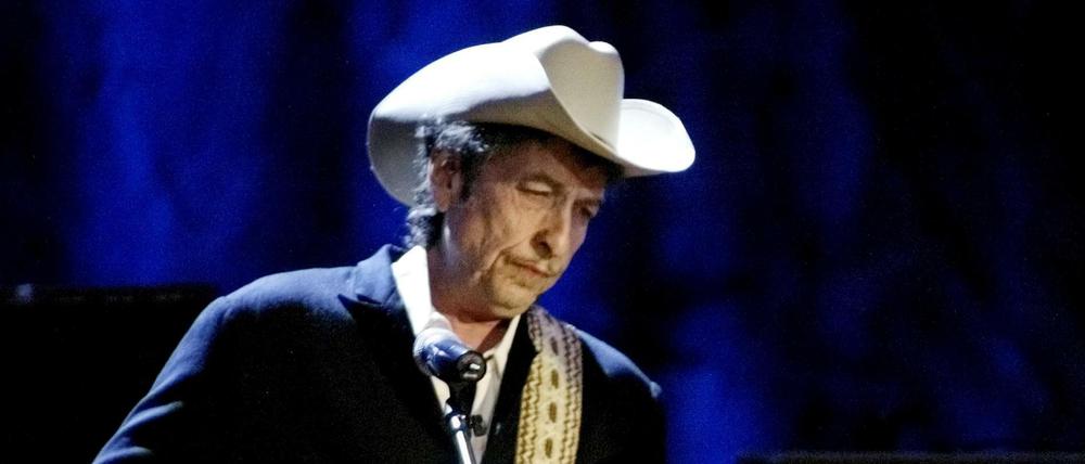 Bob Dylan bei einem Auftritt im Jahr 2004 