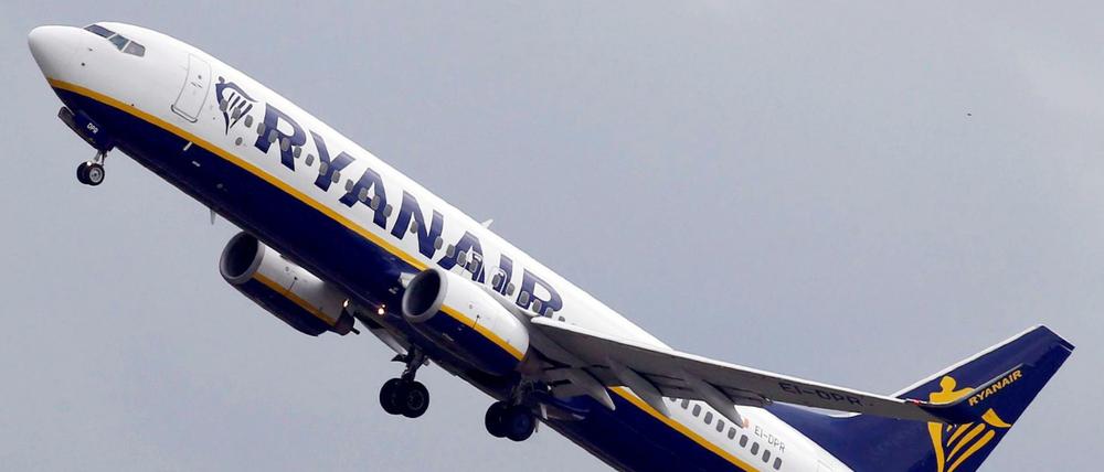 Ein Flugzeug von Ryanair (Archivbild)