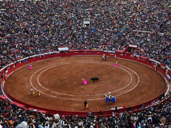 Die Stierkampfarena Plaza Mexico feierte am 5. Februar 2022 ihr 76-jähriges Bestehen.