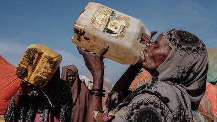 In Ostafrika mussten bereits eine Million Menschen wegen des Wassermangels fliehen.
