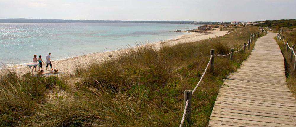 An diesem Strand kam am Freitagabend ein 71-jähriger Deutscher ums Leben.