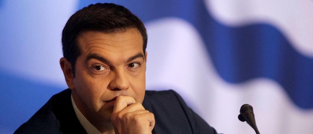 Der Premierminister von Griechenland Alixis Tsipras.