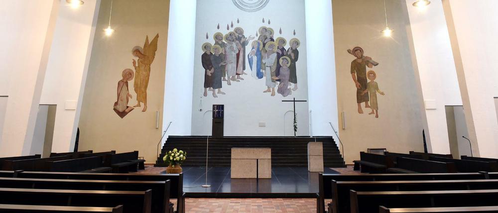 Der Altarraum der Heilig-Geist-Kirche in Münster