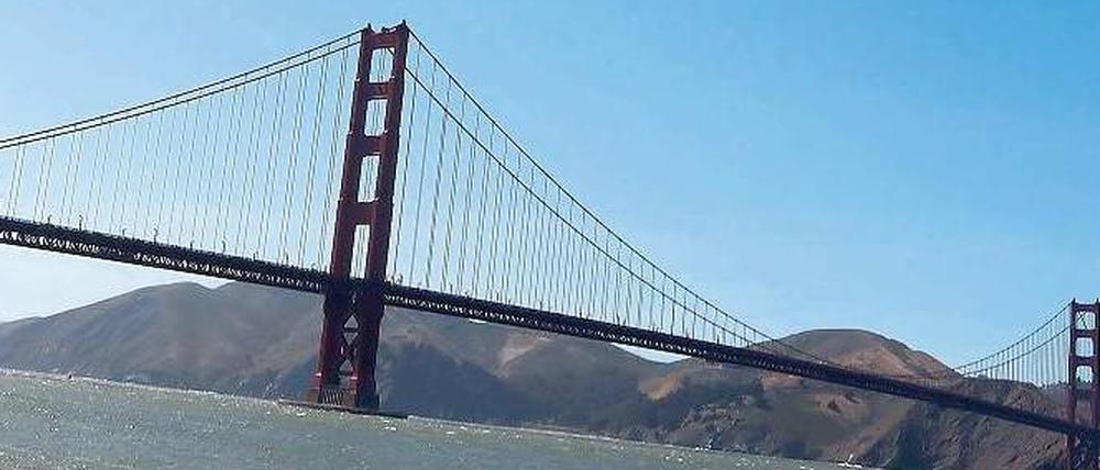 Feuerrote Schönheit: Die Golden Gate Bridge wird 75.