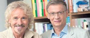 Best Friends. Thomas Gottschalk (links), 63, und Günther Jauch, 57, sind seit 30 Jahren eng befreundet. 