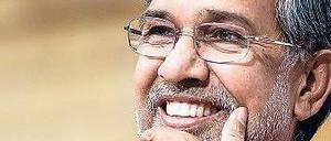 Ein „gewöhnlicher Aktivist“ sei er, sagt Friedensnobelpreisträger Kailash Satyarthi. 