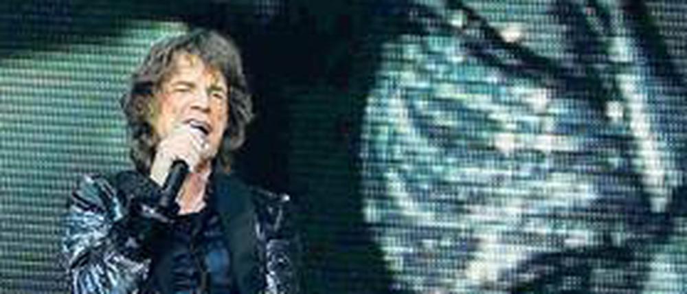 Auf dem neuen Album der Rolling Stones – hier bei einem Konzert 2014 – sind zwölf Stücke.