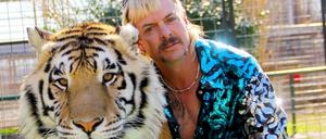Erik Cowie (siehe unten) und Joe Exotic (im Bild) waren Protagnisten der Netflix-Doku "Tiger King". Cowie wurde nun tot aufgefunden.