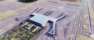 Sechs Start- und Landebahnen: Istanbul erhält den größten Flughafen der Welt.