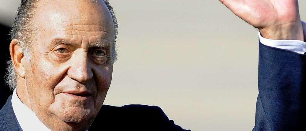 Juan Carlos I. war seit 1975 König von Spanien. 