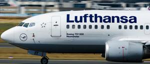 Ein Flugzeug der Lufthansa (hier ein Archivbild) musste am Montag in Frankfurt am Main notlanden. 