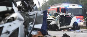 Auf der Autobahn nahe Heilbronn hat sich ein schwerer Unfall ereignet. 