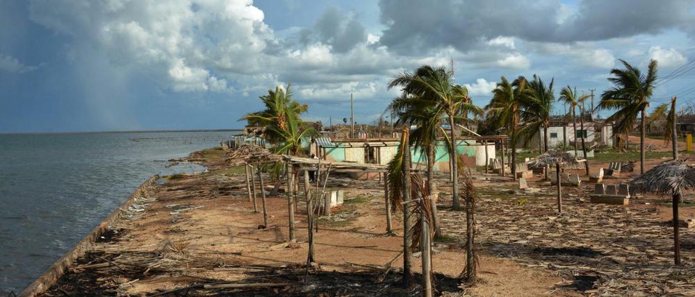Vom Hurrikan «Irma» verwüsteter Strand in Puerto Piloto.