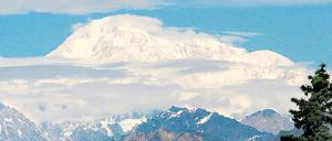 Denali, der höchste Berg Nordamerikas in Alaska