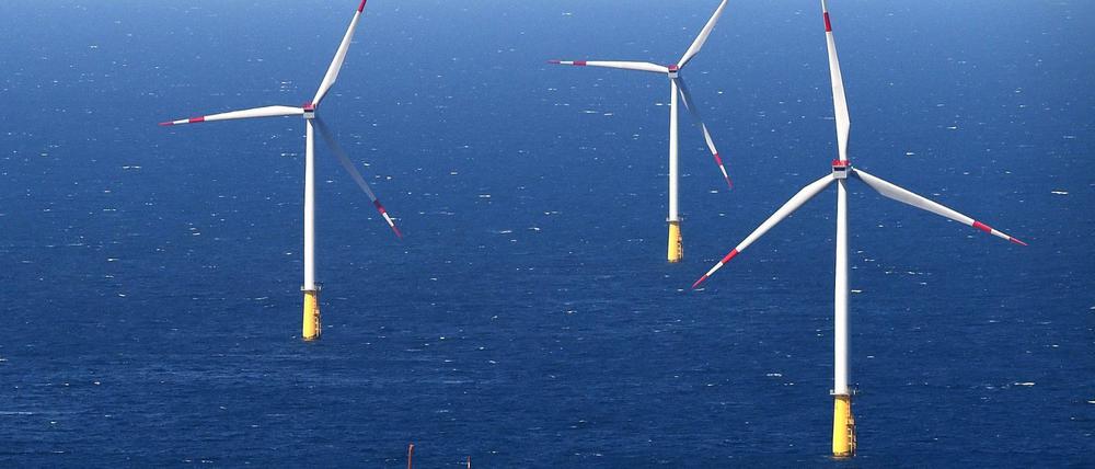 Offshore-Windkraft hilft, CO2 zu sparen.